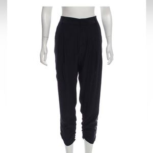 100% Silk Parker Trousers